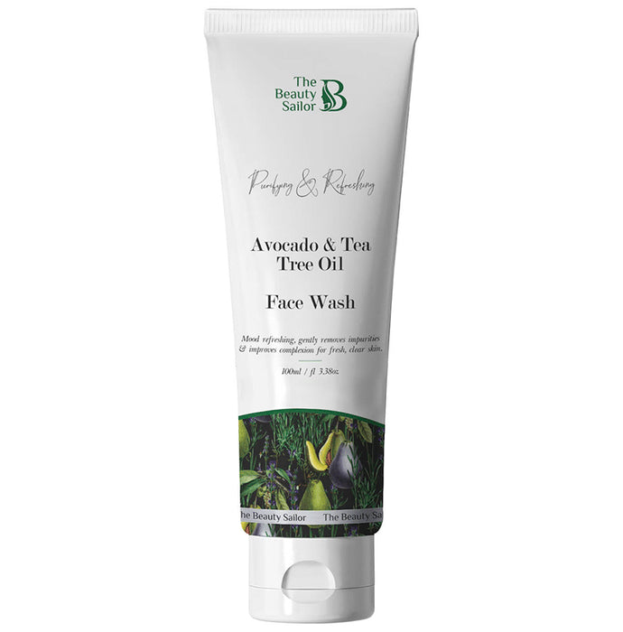 The Beauty Sailor Avocado & Tea Tree Oil Face Wash - Classic Derma