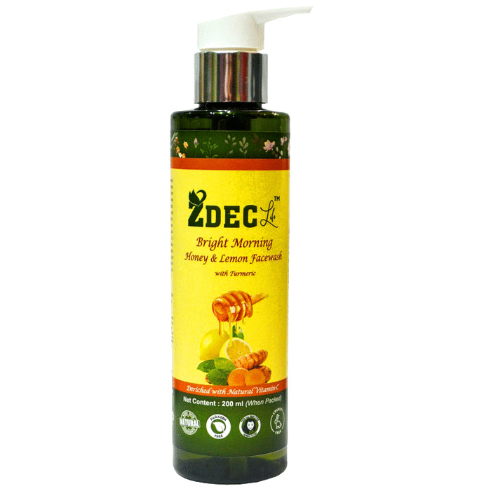Zdeclife Bright Morning Honey & Lemon Face Wash - Classic Derma