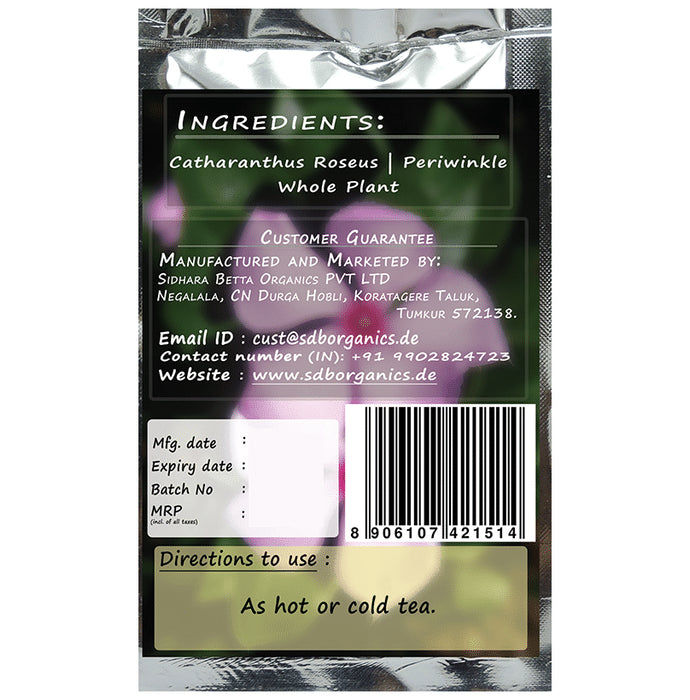 Sidhara Betta Herbals Catharanthus Roseus Powder