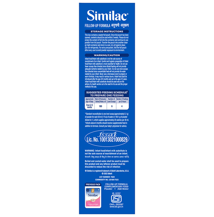 Similac Stage 2 Follow-Up Formula (6 to 12 months)