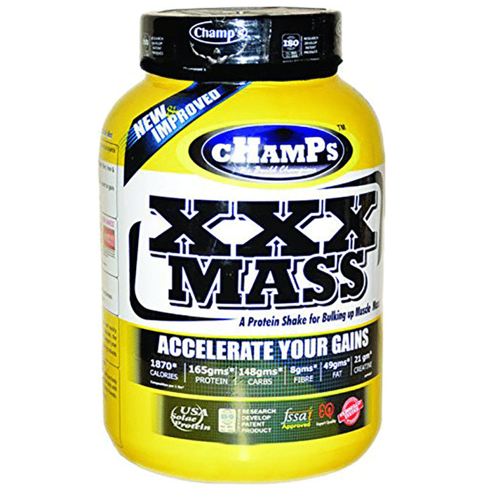 Champ's XXX Mass Mango with Shaker Free - Classic Derma