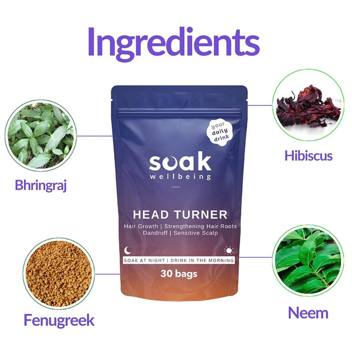 Soak Wellbeing Head Turner Powder (1.5gm Each)