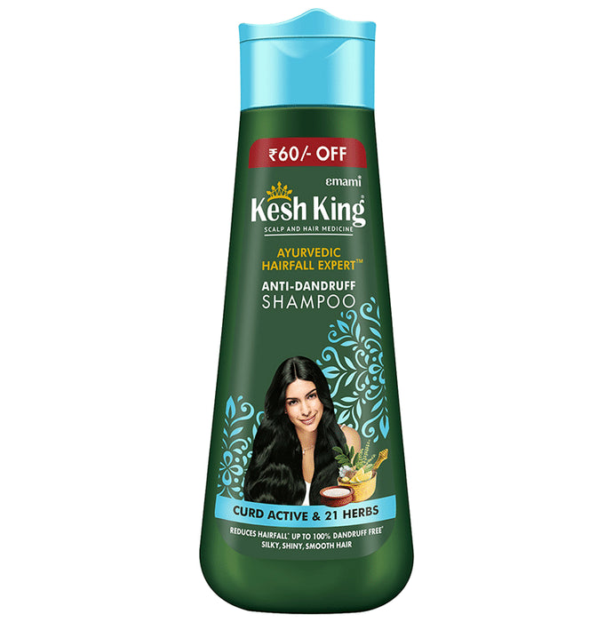 Emami Kesh King Ayurvedic Hairfall Expert Shampoo Anti-Dandruff - Classic Derma