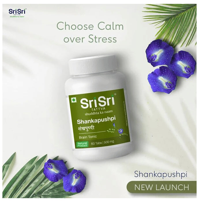 Sri Sri Tattva Shankapushpi 500mg Tabs