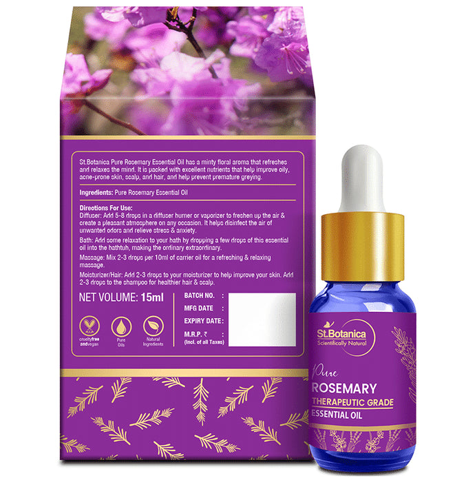 St.Botanica Rosemary Pure Essential Oil