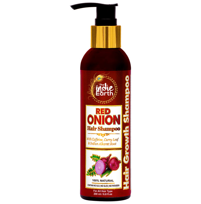 The Indie Earth Red Onion Hair Shampoo - Classic Derma
