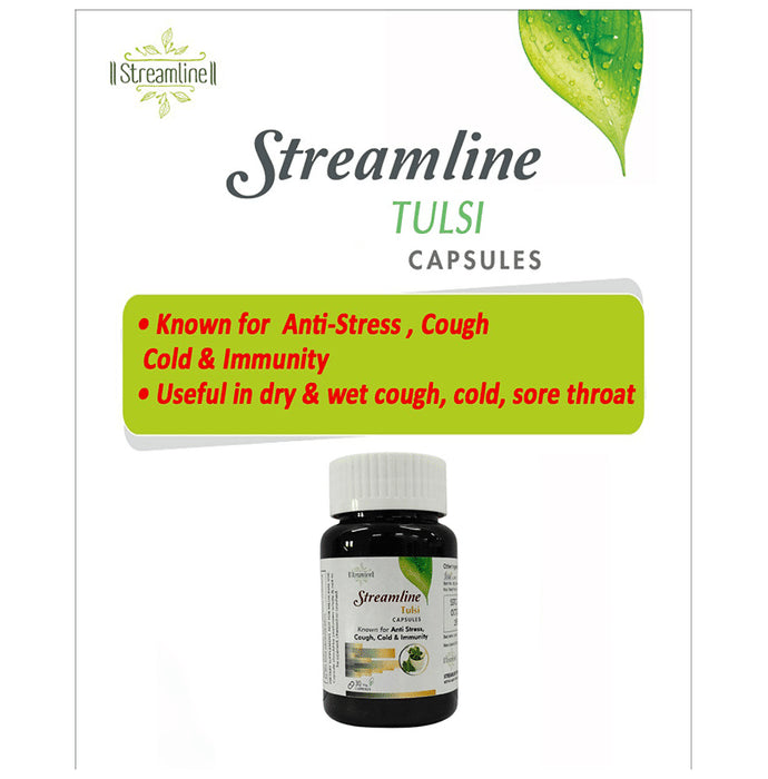 Streamline Tulsi Veg Capsule