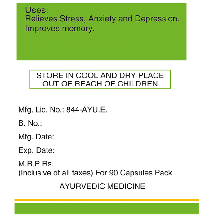 Sunloc Ayush Ashwagandha Stress Reliever Capsule