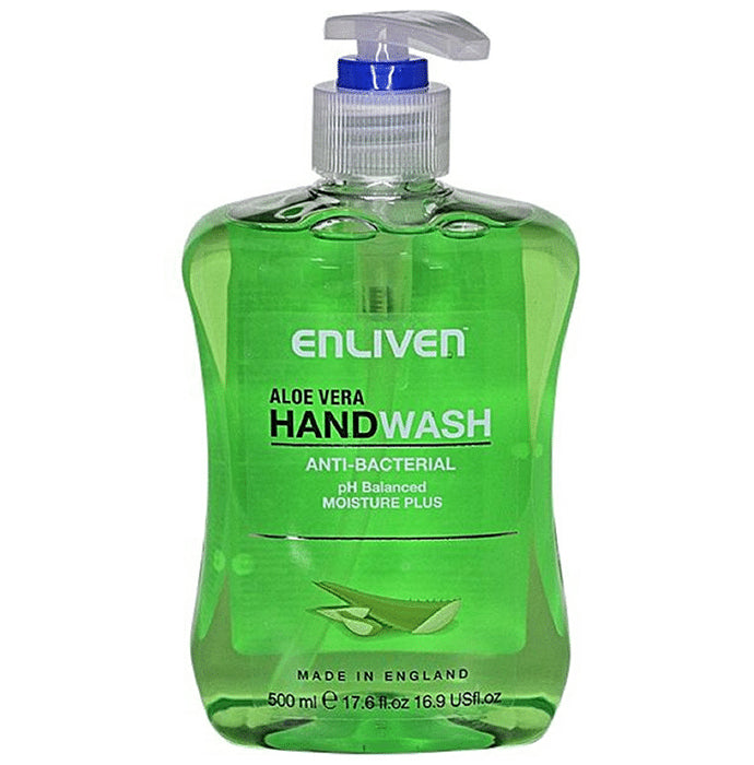 Enliven Anti Bacterial Handwash Aloe Vera - Classic Derma