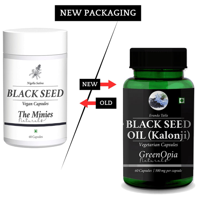 The Minies Naturals Blackseed Vegan Capsule