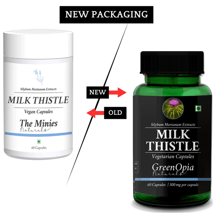 The Minies Naturals Milk Thistle Vegan Capsule