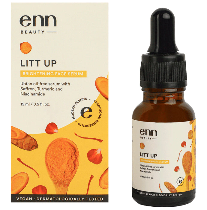 Enn Beauty Lit Up Brightening Face Serum - Classic Derma