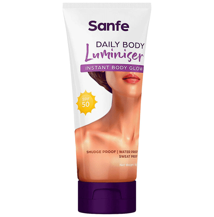 Sanfe Daily Body Luminiser for Women SPF 50 - Classic Derma
