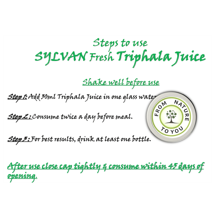 Sylvan Ayurveda Triphala Juice(1 Ltr Each)