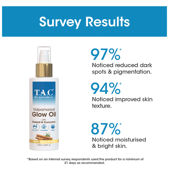 TAC The Ayurveda Co. Nalpamaradi Glow Oil
