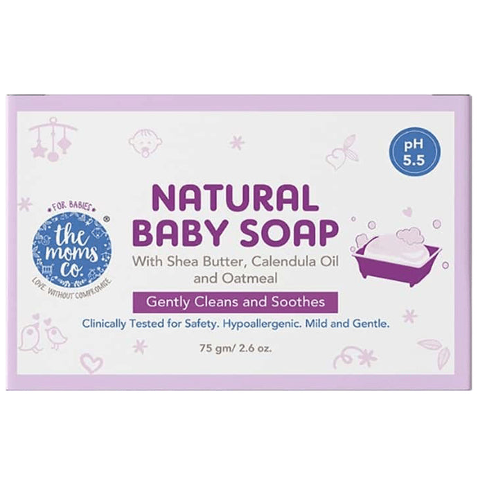 The Moms Co. Natural Baby Soap (75gm Each) - Classic Derma