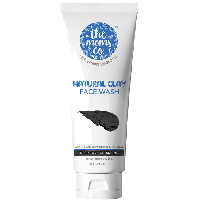 The Moms Co. Natural Clay Face Wash - Classic Derma