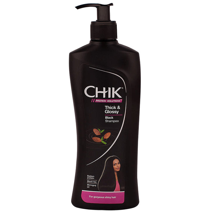 Chik Protein Solutions Thick & Glossy Black Shampoo - Classic Derma