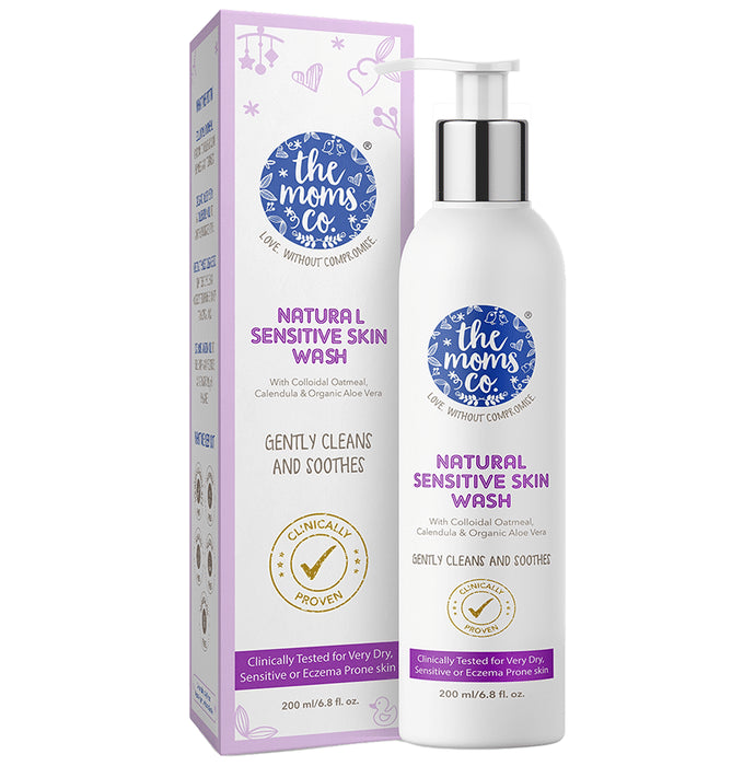 The Moms Co. Natural Sensitive Skin Wash - Classic Derma