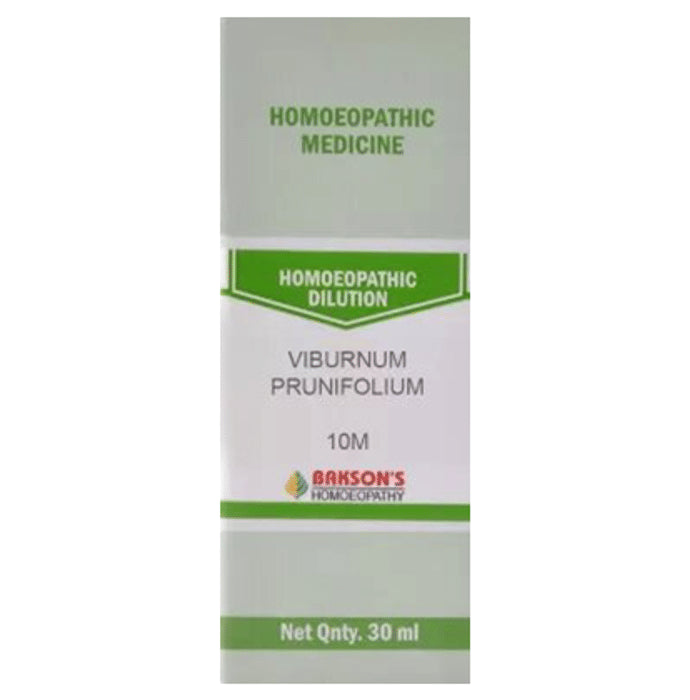 Bakson's Homeopathy Viburnum Prunifolium Dilution 10M - Classic Derma