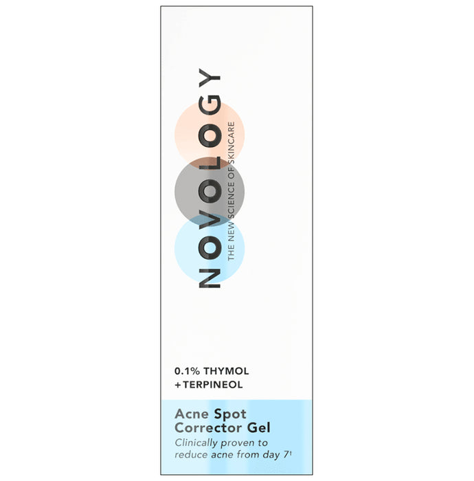 Novology 0.1% Thymol + Terpineol Acne Spot Corrector Gel for Acne Reduction - Classic Derma