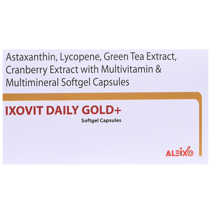 Ixovit Daily Gold + Softgel Capsule