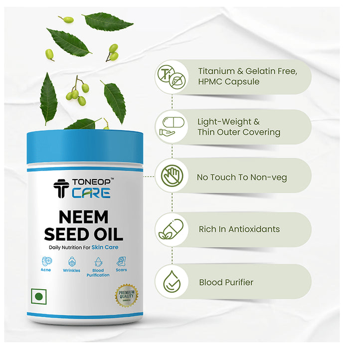 ToneOp Care Neem Seed Oil Capsule