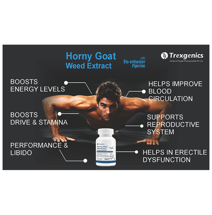 Trexgenics Horny Goat Weed Extract Veg Capsule