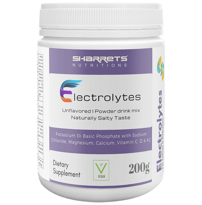 Sharrets Nutritions Electrolytes for Hydration | Powder Unflavored - Classic Derma