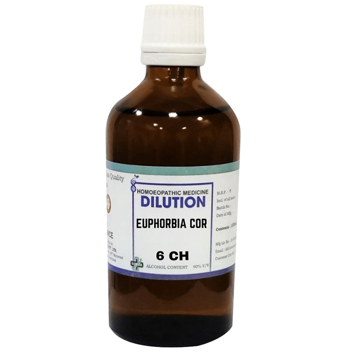LDD Bioscience Euphorbia Cor Dilution 6 CH - Classic Derma