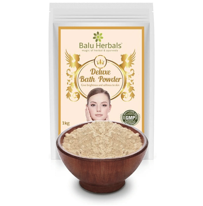 Balu Herbals Deluxe Bath Powder - Classic Derma