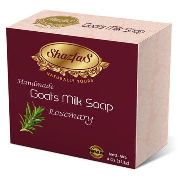ShazfaS Goat Milk Soap Rosemary - Classic Derma