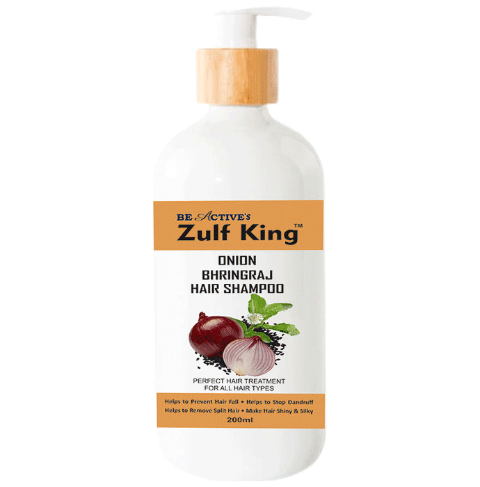 Zulf King Onion Bhringhraj Hair Shampoo - Classic Derma
