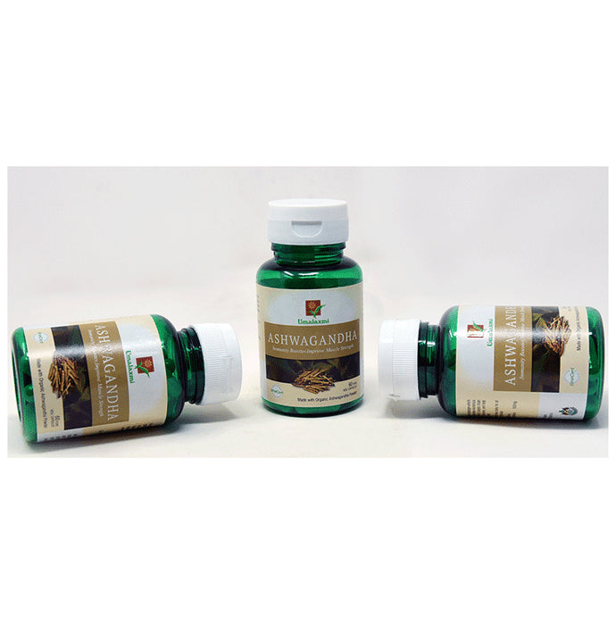 Umalaxmi Organics Ashwagandha Veg Capsules