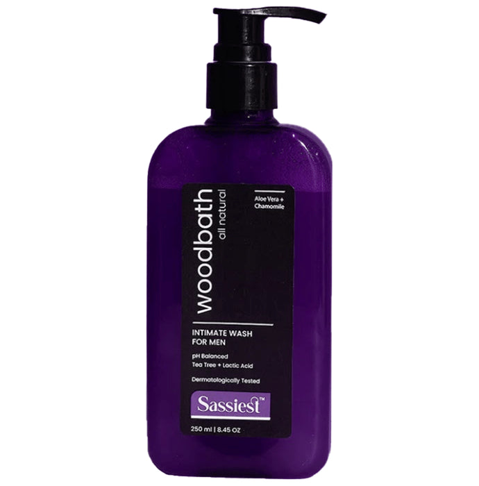 Sassiest Woodbath Intimate Wash for Men - Classic Derma