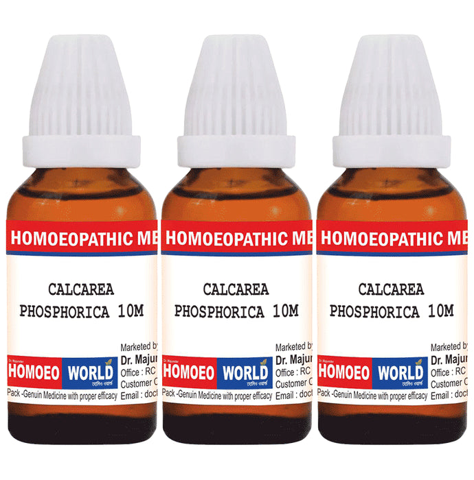 Dr. Majumder Homeo World Calcarea Phosphorica Dilution(30ml Each) 10M - Classic Derma