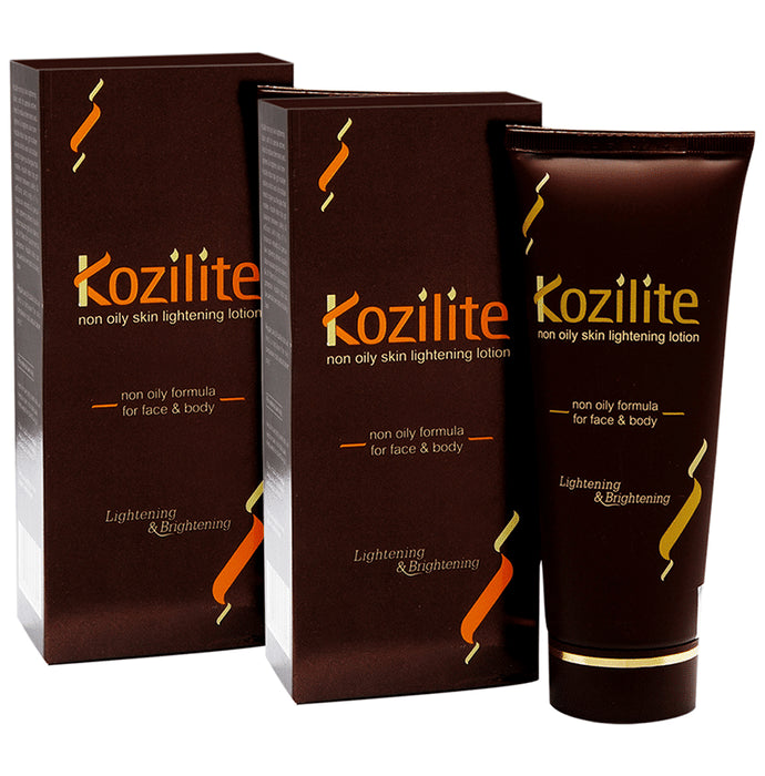 Kozilite Non Oily Skin Lightening Lotion (50gm Each) - Classic Derma