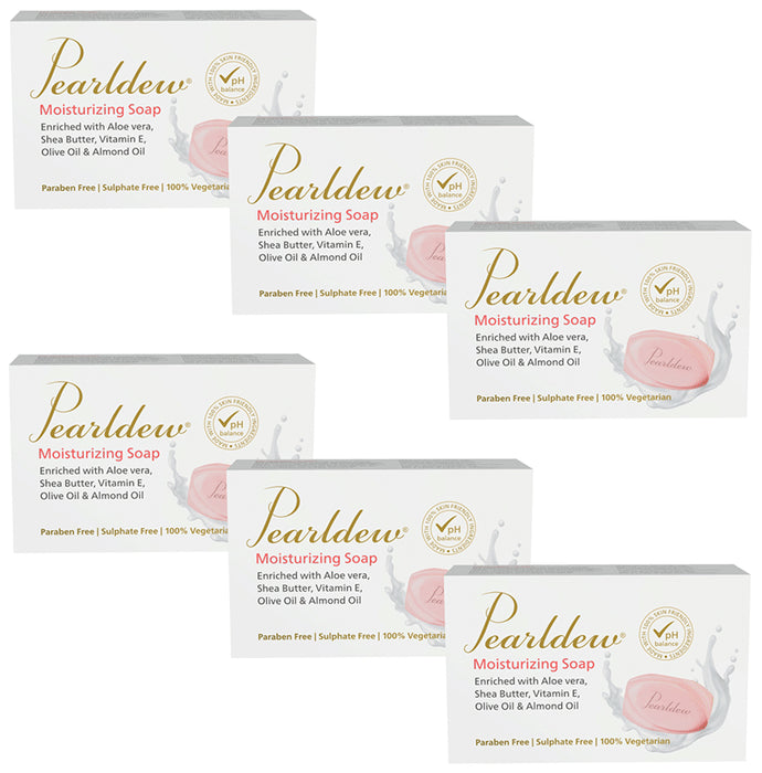 Pearldew Moisturizing Soap (75gm Each) - Classic Derma