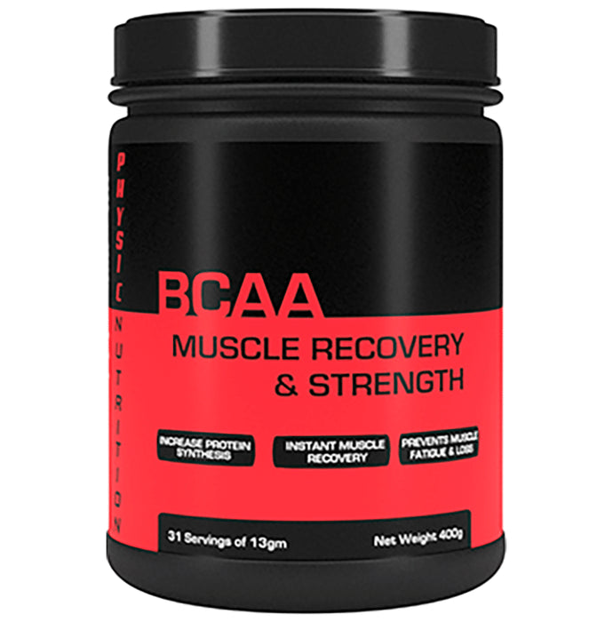 Physic Nutrition BCAA Muscle Recovery & Strength Powder Green Apple - Classic Derma