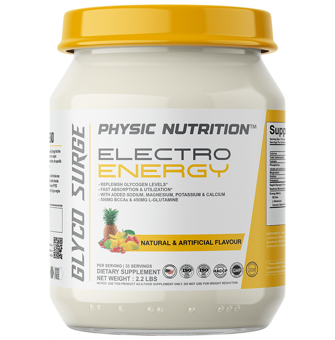 Physic Nutrition Electro Energy Powder Pineapple - Classic Derma