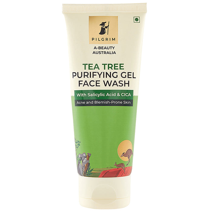 Pilgrim A-Beauty Australia Tea Tree Purifying Gel Face Wash - Classic Derma