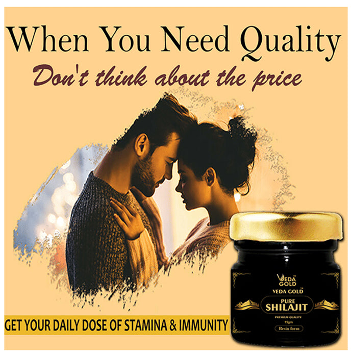 Veda Gold Pure Shilajit Resin Form