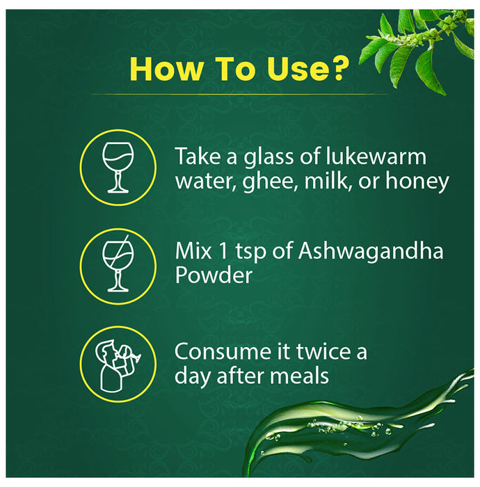 Vedikroots Ashwagandha Powder (100gm Each)