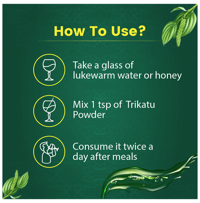 Vedikroots Trikatu Powder (100gm Each)