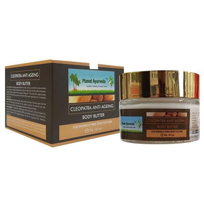 Planet Ayurveda Cleopatra Anti-Ageing Body Butter - Classic Derma