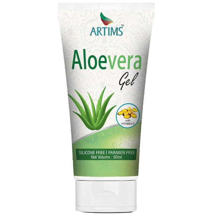 Artims Combo Pack of Vitamin C Face Wash & Aloe Vera Gel (60ml Each) Buy 2 Get 2 Free - Classic Derma