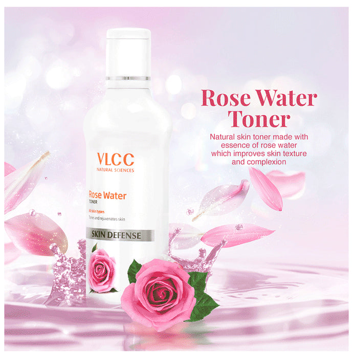VLCC Skin Defense Rose Water Toner (100ml Each)