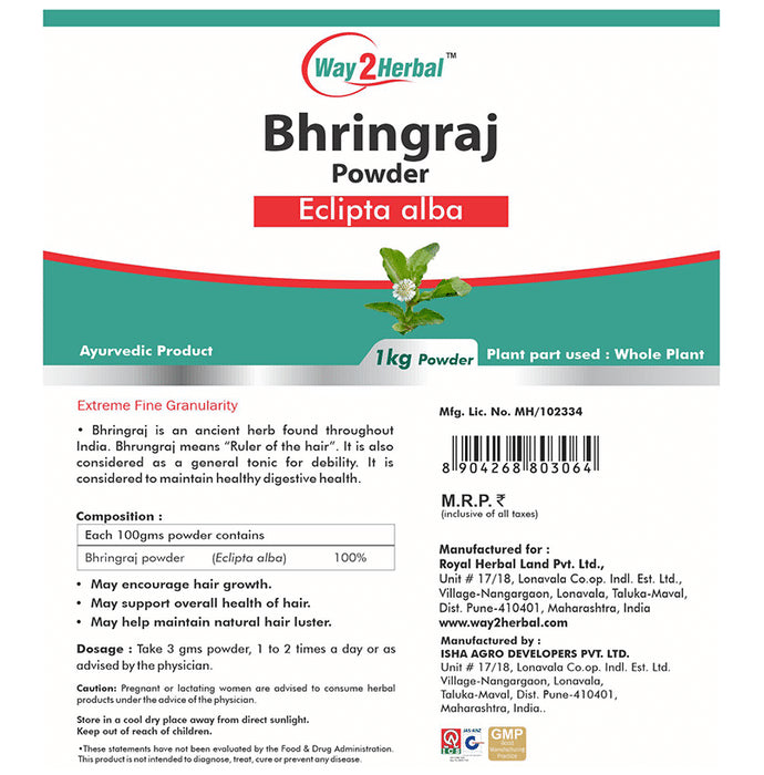 Way2Herbal Bhringraj Powder
