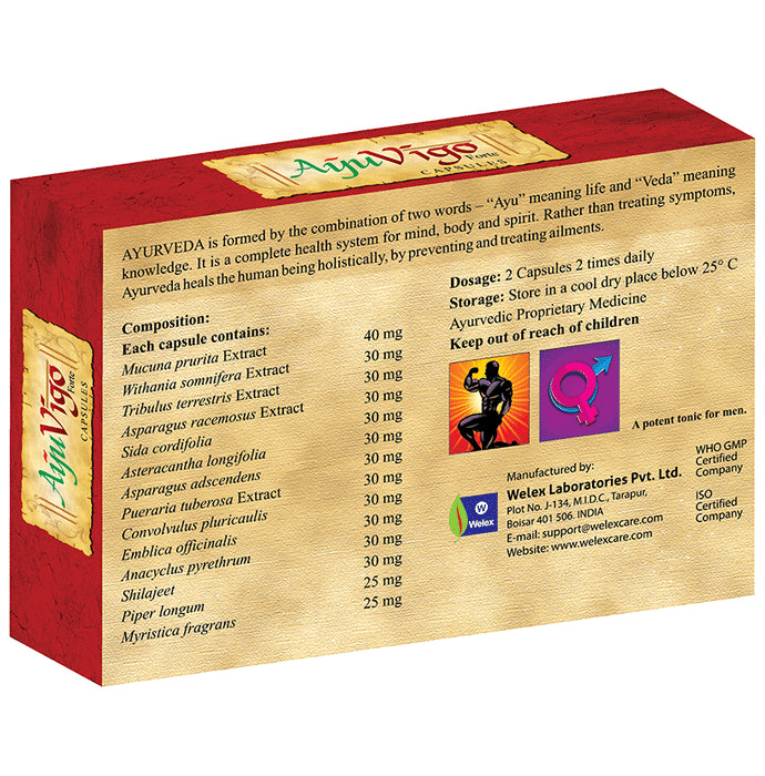 Welex AyuVigo Forte Capsule for Men