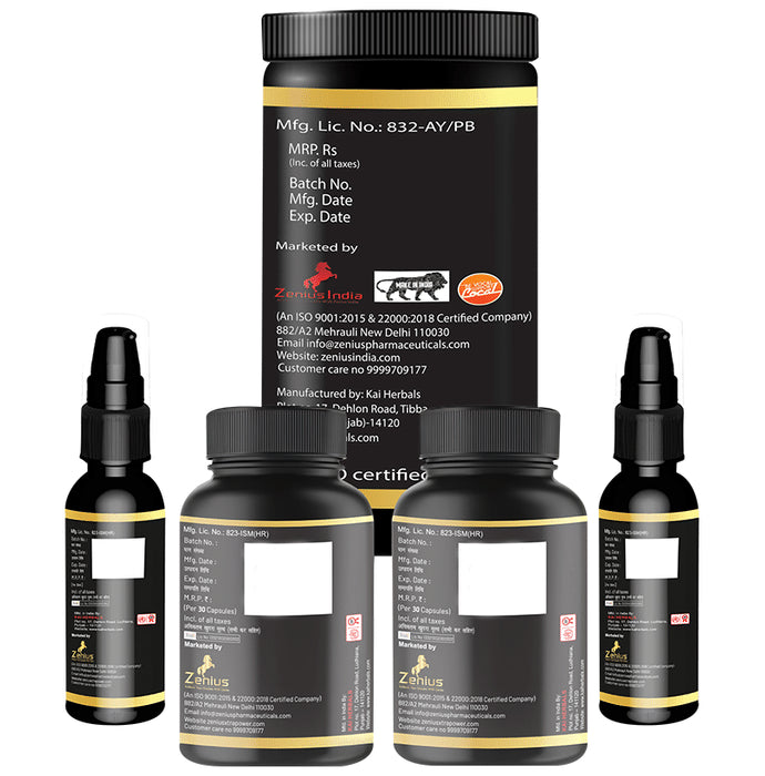 Zenius Xtra Power Gold Kit | for Sexual Performance & Stamina